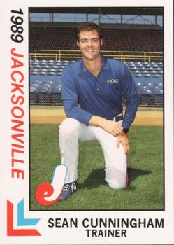 1989 Best Jacksonville Expos #22 Sean Cunningham Front