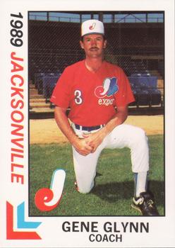 1989 Best Jacksonville Expos #27 Gene Glynn Front