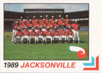 1989 Best Jacksonville Expos #29 Team Photo / Checklist  Front