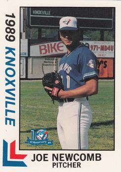 1989 Best Knoxville Blue Jays #19 Joe Newcomb  Front