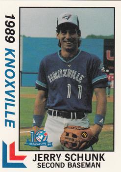 1989 Best Knoxville Blue Jays #23 Jerry Schunk  Front