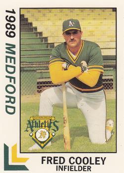 1989 Best Medford Athletics #9 Fred Cooley  Front