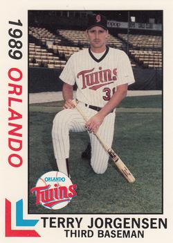 1989 Best Orlando Twins #15 Terry Jorgensen  Front