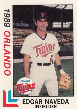 1989 Best Orlando Twins #18 Edgar Naveda  Front