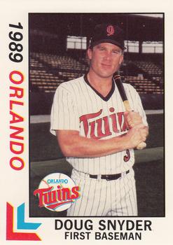 1989 Best Orlando Twins #25 Doug Snyder  Front