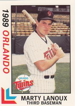 1989 Best Orlando Twins #26 Marty Lanoux  Front