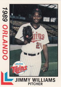 1989 Best Orlando Twins #2 Jimmy Williams  Front