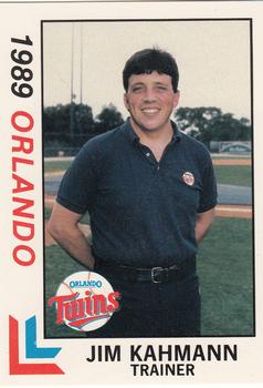 1989 Best Orlando Twins #6 Jim Kahmann Front
