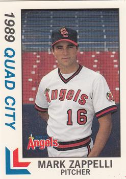 1989 Best Quad City Angels #17 Mark Zappelli  Front