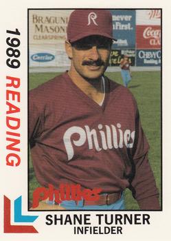 1989 Best Reading Phillies #12 Shane Turner  Front