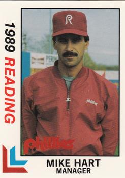 1989 Best Reading Phillies #26 Mike Hart Front
