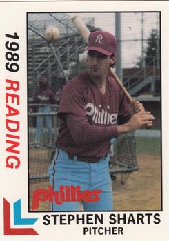1989 Best Reading Phillies #5 Stephen Sharts  Front