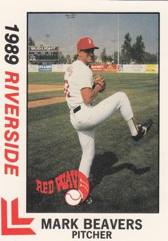 1989 Best Riverside Red Wave #2 Mark Beavers  Front