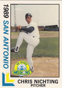 1989 Best San Antonio Missions #22 Chris Nichting  Front