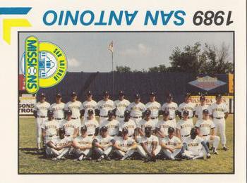 1989 Best San Antonio Missions #28 Team photo / Checklist  Front