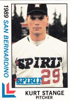 1989 Best San Bernardino Spirit #13 Kurt Stange  Front