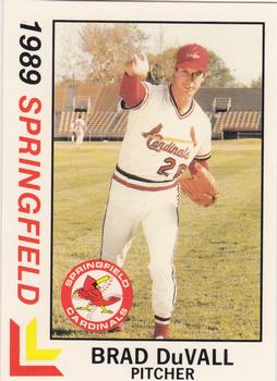 1989 Best Springfield Cardinals #4 Brad DuVall  Front