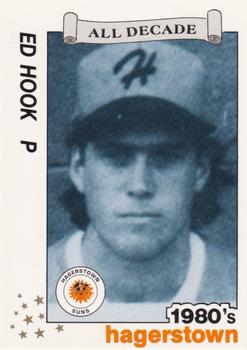 1990 Best Hagerstown Suns All Decade #13 Ed Hook  Front