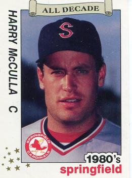 1990 Best Springfield Cardinals All Decade #3 Harry McCulla  Front