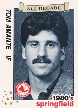1990 Best Springfield Cardinals All Decade #4 Tom Amante  Front
