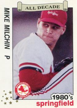 1990 Best Springfield Cardinals All Decade #26 Mike Milchin  Front