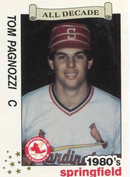 1990 Best Springfield Cardinals All Decade #35 Tom Pagnozzi  Front