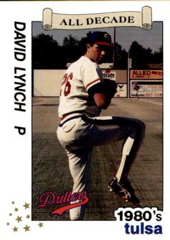 1990 Best Tulsa Drillers All Decade 1980's #16 David Lynch  Front