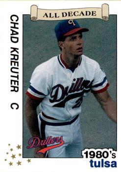 1990 Best Tulsa Drillers All Decade 1980's #23 Chad Kreuter  Front
