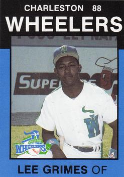 1988 Best Charleston Wheelers #6 Lee Grimes Front