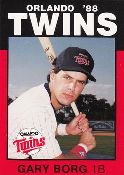 1988 Best Orlando Twins #12 Gary Borg Front