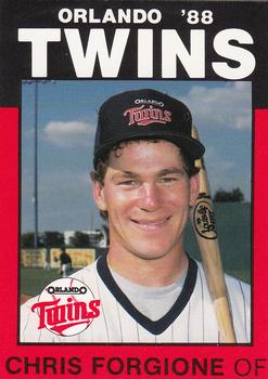 1988 Best Orlando Twins #16 Chris Forgione Front