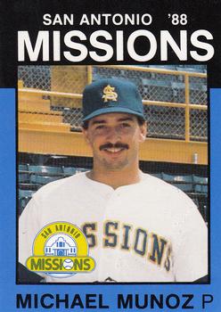 1988 Best San Antonio Missions #7 Michael Munoz Front