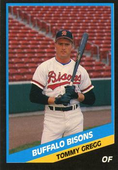1988 CMC Buffalo Bisons #12 Tommy Gregg Front