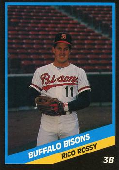 1988 CMC Buffalo Bisons #18 Rico Rossy Front
