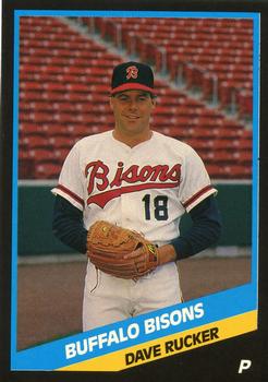 1988 CMC Buffalo Bisons #8 Dave Rucker Front