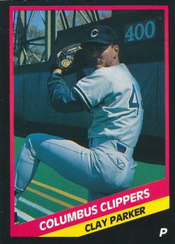 1988 CMC Columbus Clippers #2 Clay Parker Front