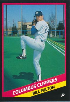 1988 CMC Columbus Clippers #4 Bill Fulton Front