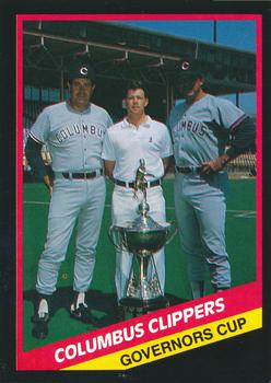 1988 CMC Columbus Clippers #26 Governors Cup / Ken Rowe / Champ Summers / Kevin Rand Front