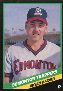 1988 CMC Edmonton Trappers #5 Bryan Harvey Front