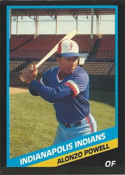1988 CMC Indianapolis Indians #15 Alonzo Powell Front