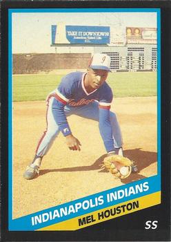 1988 CMC Indianapolis Indians #23 Mel Houston Front