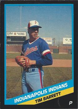 1988 CMC Indianapolis Indians #5 Tim Barrett Front
