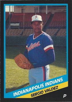 1988 CMC Indianapolis Indians #8 Sergio Valdez Front