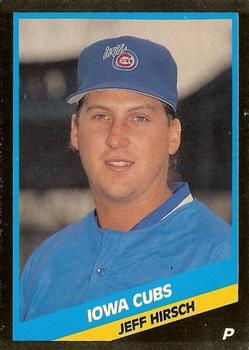 1988 CMC Iowa Cubs #6 Jeff Hirsch Front