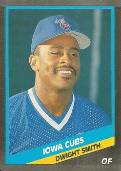 1988 CMC Iowa Cubs #21 Dwight Smith Front