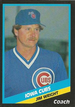 1988 CMC Iowa Cubs #25 Jim Wright Front