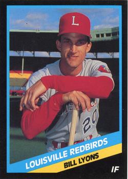 1988 CMC Louisville Redbirds #12 Bill Lyons Front