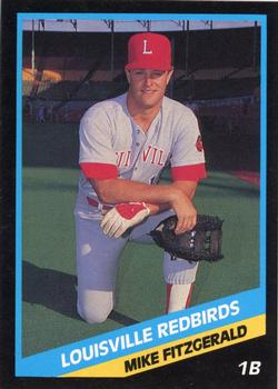 1988 CMC Louisville Redbirds #18 Mike Fitzgerald Front