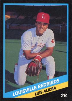 1988 CMC Louisville Redbirds #20 Luis Alicea Front