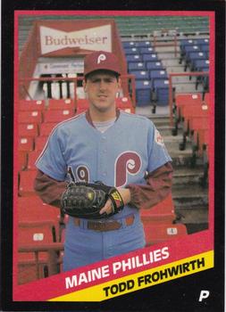 1988 CMC Maine Phillies #10 Todd Frohwirth Front